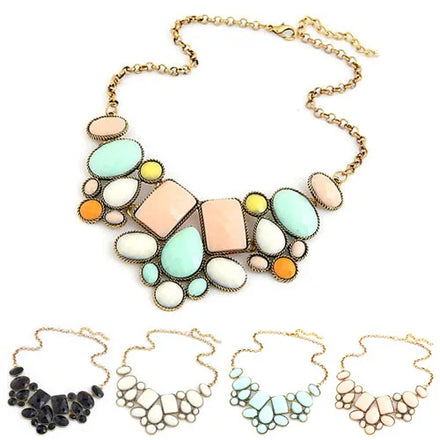 2022 Fashion Necklace Jewelry Hot Sale Luxury Necklace Exaggerated Geometric Necklace for Women