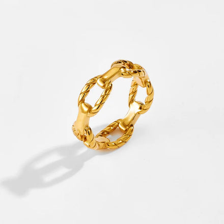 Geometric Irregular Opening Stainless Steel Smart Adjustable Ring Fashion Jewelry Rings for Women