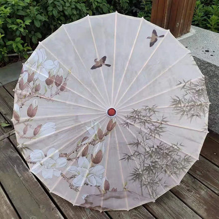 Umbrellas Supplier's Handmade Chinese Parasol 40 Colors Traditional Wedding Decoration Cheap Party Gifts Nylon Straight Umbrella