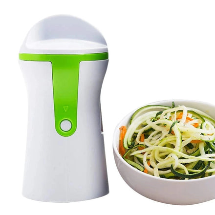 Vegetable Spiralizer Handheld Peeler Stainless Steel Spiral Slicer Potatoes Portable Spiralizer Vegetable Slicer