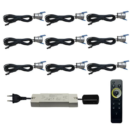 Outdoor IP65 Remote Control Mini Led Spotlight 3w for Porch Lighting