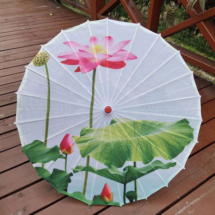 Wholesale Chinese Nylon Fabric Umbrella Hot Selling Straight Pattern Wedding Decoration Craft Umbrellas Custom Logo for Parties