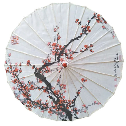 Traditional Retro Handmade Umbrella for Women 48 Colors Cheap Wedding Decoration Supplier's Manual Control Cloth Umbrella