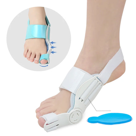 Nylon Big Toe Joint Straightener Adjust Belt Bunion Splint Hammer Toe Corrector Corrective Device for Hallux Valgus Pain Relief