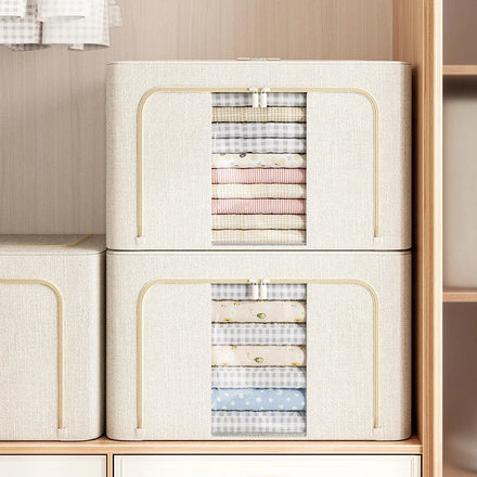 Custom Washable Multipurpose Storage Box Foldable Storage Box With Lid Home Storage Box