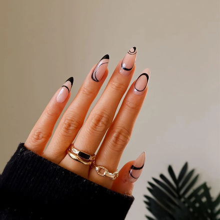 Wholesale False Nail Art Short Long Fake Nails French Full Cover Artificial Fingernails Press on Nails for Women