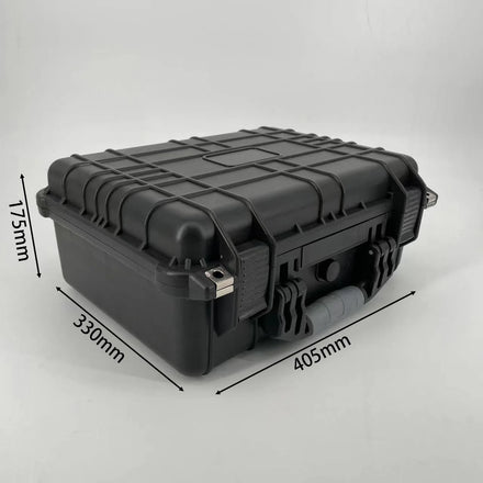 DPC068 High Performance Exquisite IP67 Waterproof Shockproof Plastic Tool Storage case with DIY square Foam