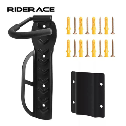 RIDERACE Bicycle Stand Wall Mount Bike Support Stand Bracket MTB Storage Wall Mounted Rack Stands Cycling Fixed Hanging Hook