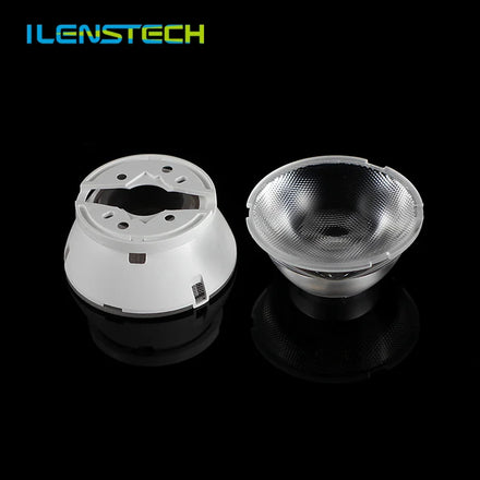 50 Degree Cob Led Lens 55mm Led Optics for Retail Lighting / Down Light