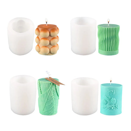 Variety of Silicone Molds for Aromatherapy Candles & Table Top Decoration Rose Lion Head Gypsum Mold Cake Tools