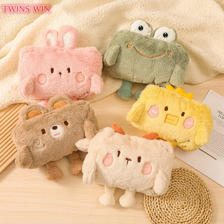 Cartoon Cover Electric Hand Warmer Hot Water Bag Charging Explosion Proof Heating Hot Water Bag 050