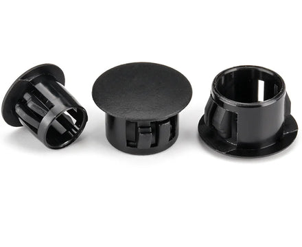 10mm 16mm 30mm Nylon Plastic Flat Round Snap Furniture Decoration Dustproof Hole Plugs Covers