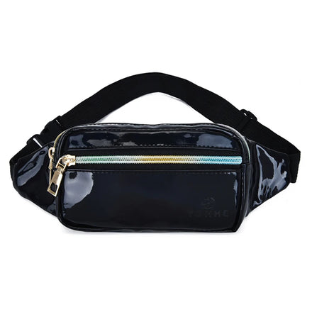 JIHORSE Custom Portable Waterproof Nylon Waist Bag 20x11cm Unisex Small Sport Outdoor Activities String Closure Pillow Shape New