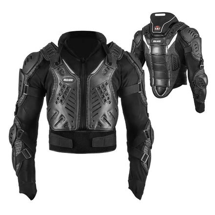 High-strength PP Shell Armor Motorcycles Safety Jacket with for Motocross Riding