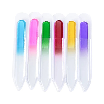 Felice Double-Sided Mini Glass Nail File 180 Grit Disposable Classical Style