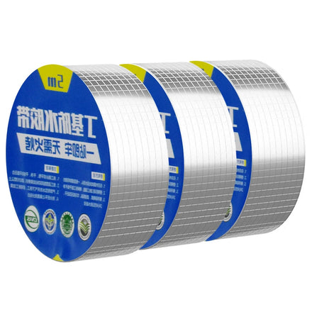 Aluminum Foil Butyl Repair Roof Cracks Waterproof Tape for Leaking Pipes