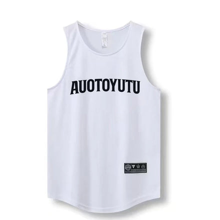 Customize Sports Fitness Sleeveless Vest for Men Singlet Casual Men's Sleeveless Tank Top