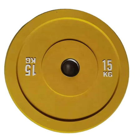 Gym Color Bumper Weight Plate Rubber Fitness Strength Training Weightlifting Barbell Weight Plates
