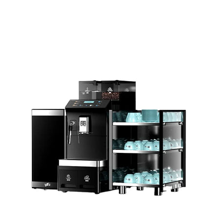 Fully Automatic Multifunctional Electric Smart Touch Screen Display Commercial Hot Expresso Vending Coffee Machine for Business