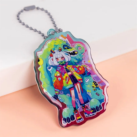 Acrylic Keychain Epoxy Resin Mass Production Customizable Acrylic Charm