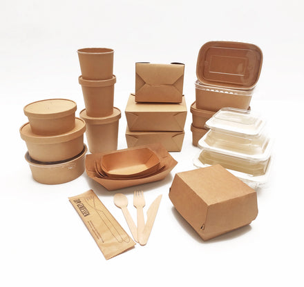Customized Size Fast Food Waterproof Degradable 26oz Noodle Box with Embossing 300gsm Paper Food Boxes