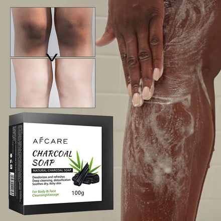 Korean Beauty Soap Kojic Acid Paraben-free Whitening & Moisturizer and Hyaluronic Acid & Charcoal Facial Cleansing Soap