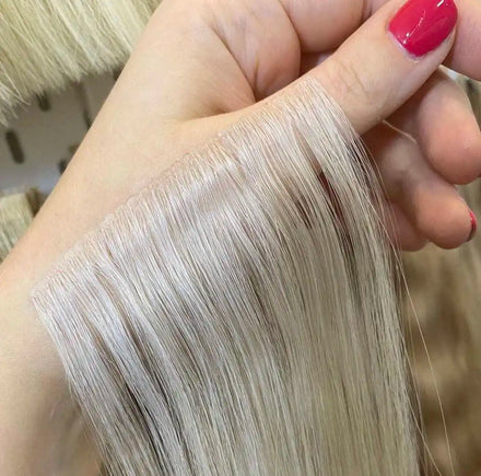 Luxury 12A Quality 12/30 Inches Top Grade Human Hair Extensions Invisible Tape in Tape Hair Extension
