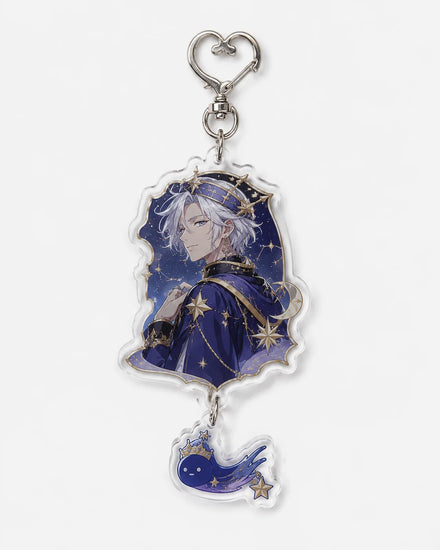 Custom Acrylic Keychain Epoxy Clear Anime Acrylic Charm