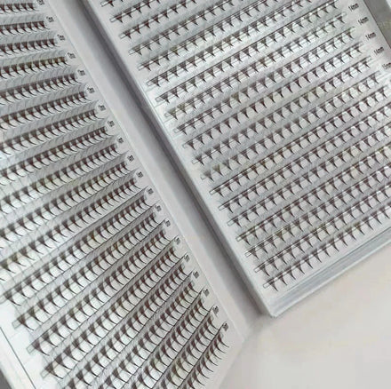120 500 1000 C CC D DD Curl Pre Made Volume Fans Promade Lash Fans Loose Premade Fan Eyelash Extension