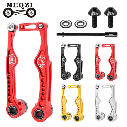 MUQZI Folding Bicycle Mountain Bike Lever Aluminum Alloy Short Long Arm Bike Caliper
