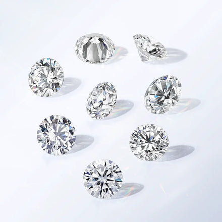 Starsgem Loose Lab Diamond DEF Color VS Clarity Round Brilliant Cut Lab Grown Diamond Stone