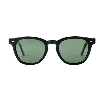 Retro UV400 Polarized Sunglasses Lightweight Acetate Frame Gray Transparent TAC Lenses Men's Women's Gafas De Sol Sun Glasses