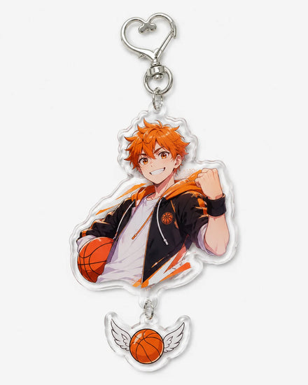 Acrylic Hanging Decoration Animation Transparent Custom Printing Acrylic Key Chain
