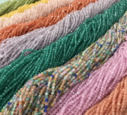 JC Crystal Wholesale Colorful Glass Bead Imitation Jade DIY Bracelet Necklace Jewelry Accessories Beads