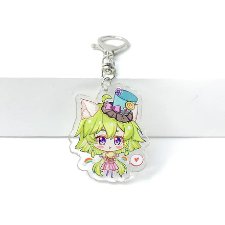 Custom Acrylic Charms Epoxy Double Sided Printing Acrylic Key Charms