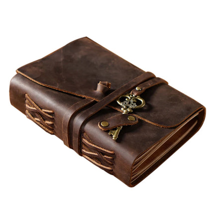Soft Feeling Real Leather Handmade Creative Organizer/Planner for Events