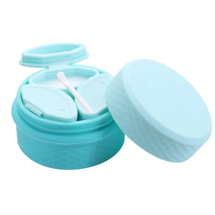 Latest Patented Design Silicone Creams Make-up Sample Containers Travel Sample Jar Pots for Women