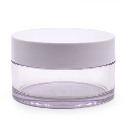 200g 250g Empty PET Acrylic Cosmetic Jars for Eye Cream Lotion & Shampoo-Wholesale with Lids
