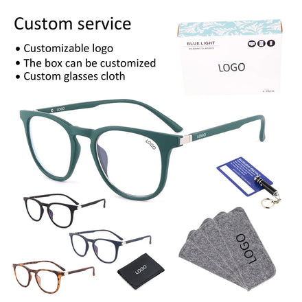 2024 Cheap Blue Ray Unisex Computer Glasses Anti Radiation Blue Light Blocking Anti Blue Light Glasses Eyeglass Frames for Man
