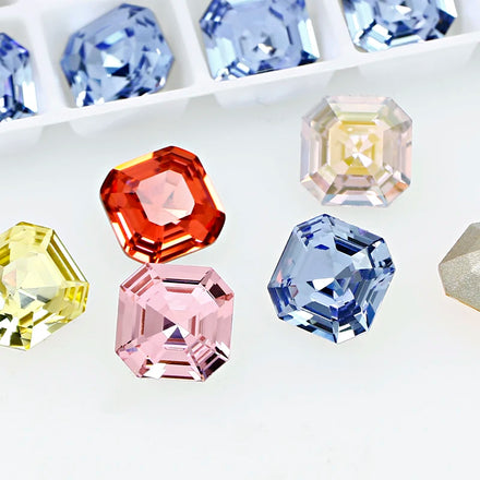 Dongzhou Square Octagon Glass Rhinestones K9 Fancy Stone Wholesale Loose Crystal Beads for Jewelry Making Diy Accessories