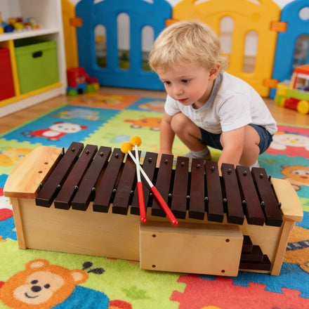 Professional Percussion Instrument Educational Wooden Xylophone with Wood Keys