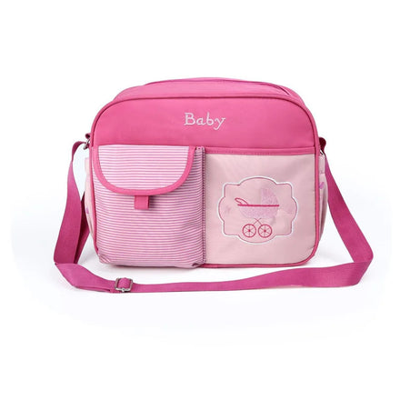 Manufacturers Latest Design Fabric Diaper Bag with Large Capacity for Mommy and Me Bags Fashion Mommy Bags