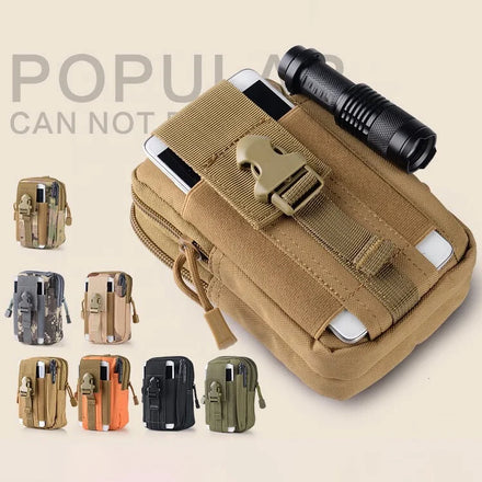 Men's Outdoor Mountain Climbing Fanny Pack Tactical Waist Bag Tactical Leg Bag With Multi Pockets for Travel Sport Bag