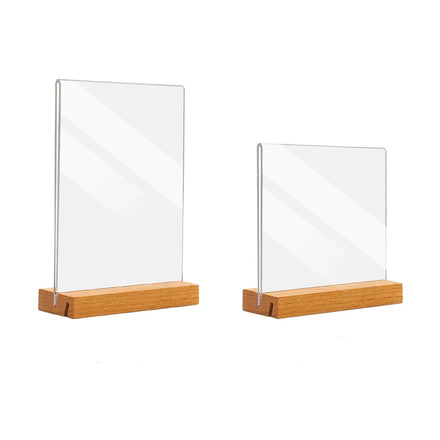 Dining Room Table Acrylic Wooden Table Plate Adjusted Different Angles Both Sides Simple Discount Display Plate