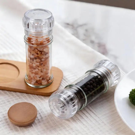 Hot Selling Home Salt and Pepper Glass Portable 100Ml Grinder Bulk