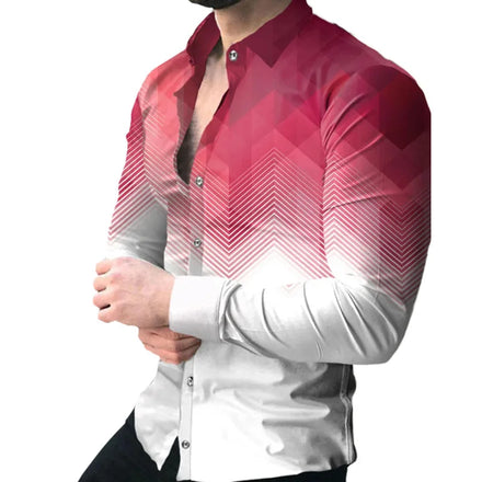 Wholesale Fashion Men's Satin Dress Shirts Custom Full Sleeve Casual with Anti-Wrinkle and Breathable Features