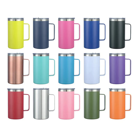 FX Factory Water Bottle 24oz Coffee Mug Outdoor Portable Thermos Tumbler Sports Drinking Bottle with Custom Logo