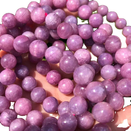 Natural Mineral Top Ruby Smooth Round Semi-precious Gemstone Stone Loose Beads for Jewelry Making Design