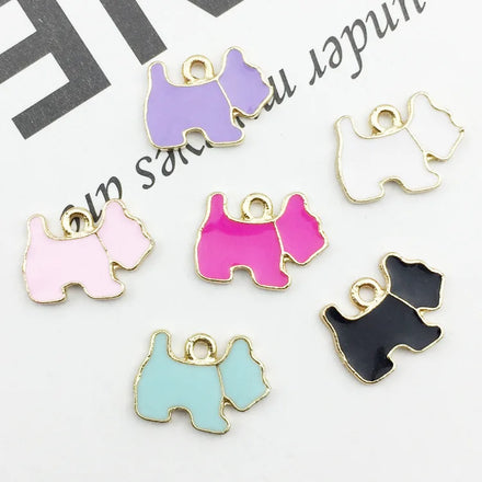 Wholesale Stocked Pet Cat Puppy Charm Necklace Dog Pendant Key Ring Pet Accessories