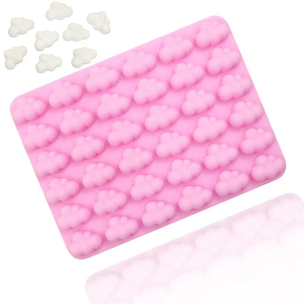 1090 Factory Free Sample 36 Cavity Cloud Silicone Chocolate Mold Jelly Mold Handmade Biscuit Mold DIY Glue Dripping Decorative
